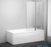 Ravak 10º parawan nawannowy 100x150cm prawy biały transparent 7QRA0103Z1